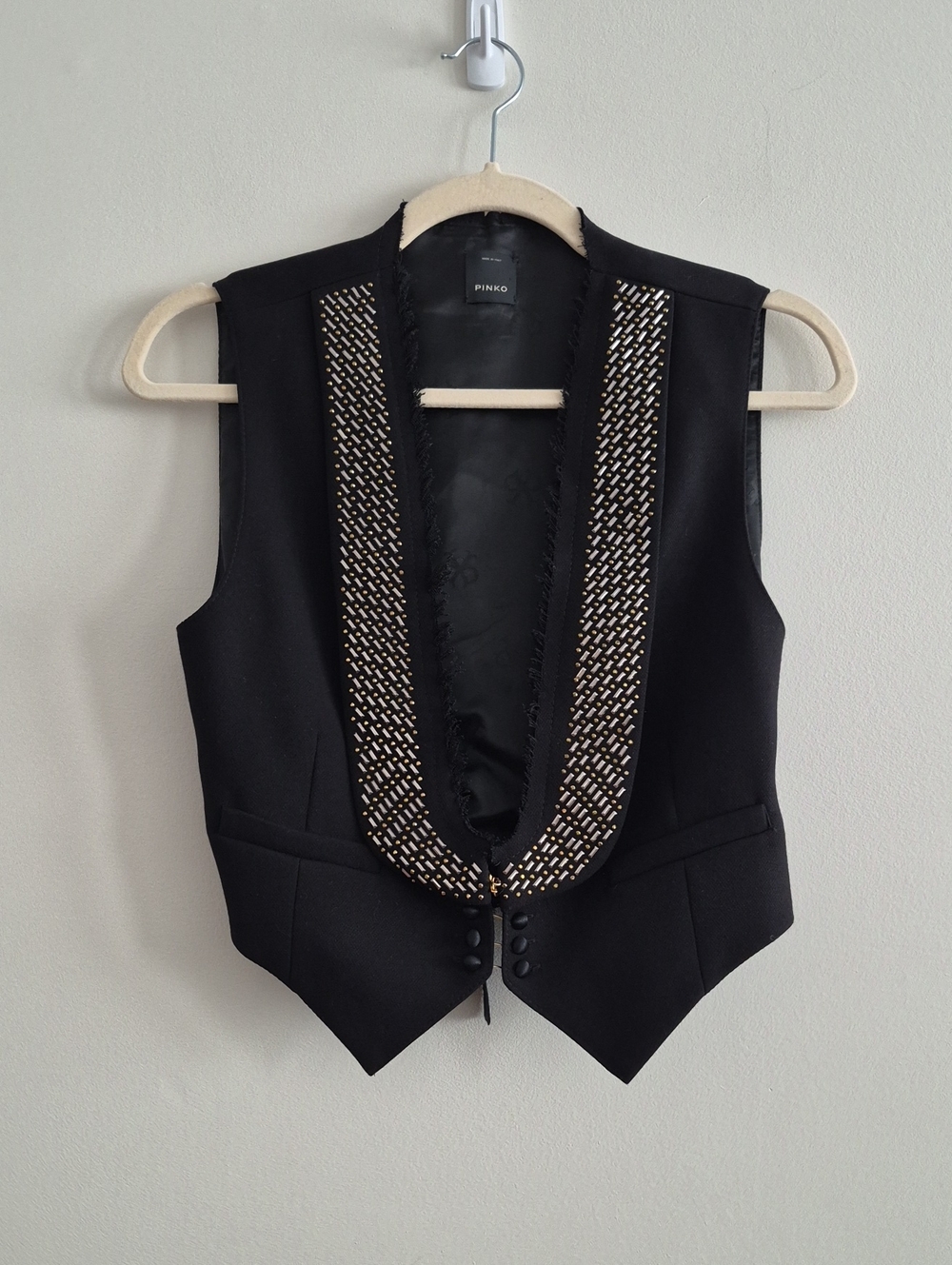Pink vest